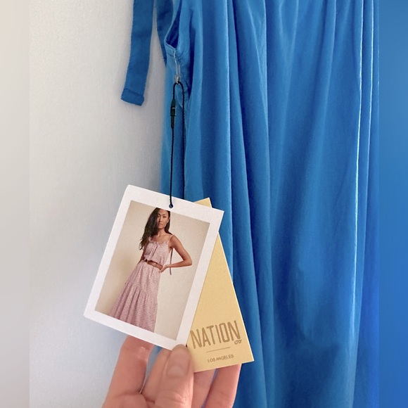 Nation LTD Sequoia Maxi Dress, Color - Lapis, Size Small, NWT - Picture 7 of 7